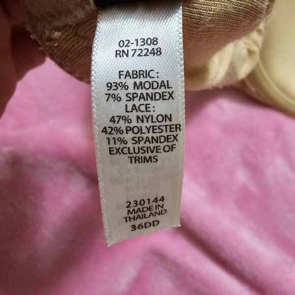 3 pairs of 36DD bra bundle (paramour, modern movement, and unknown) - Picture 11 of 11
